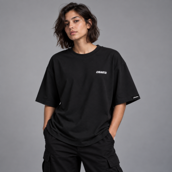 Producto - Remera Oversize Core CIBARTA  Negro - 8