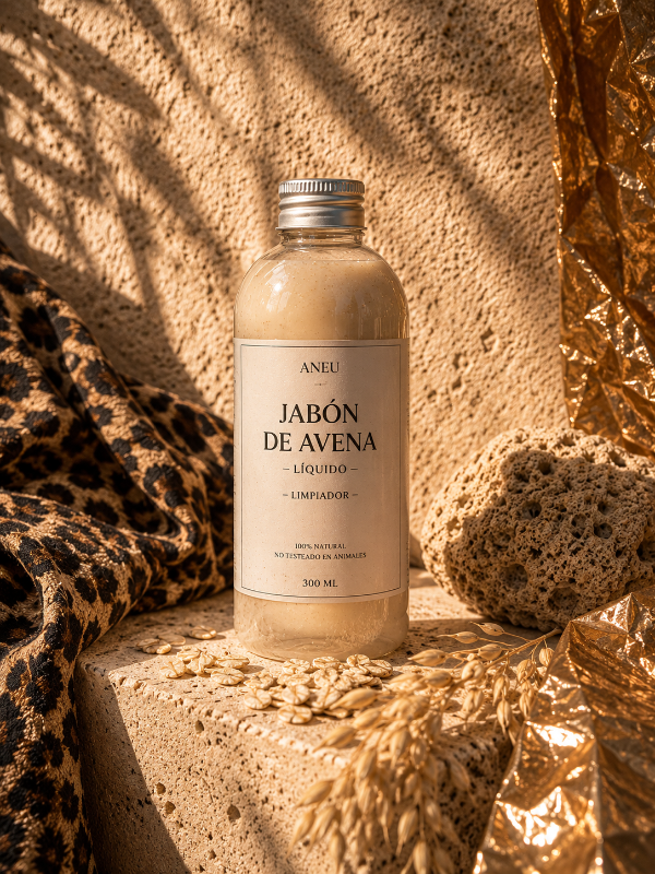 Producto - JABON DE AVENA LIQUIDO