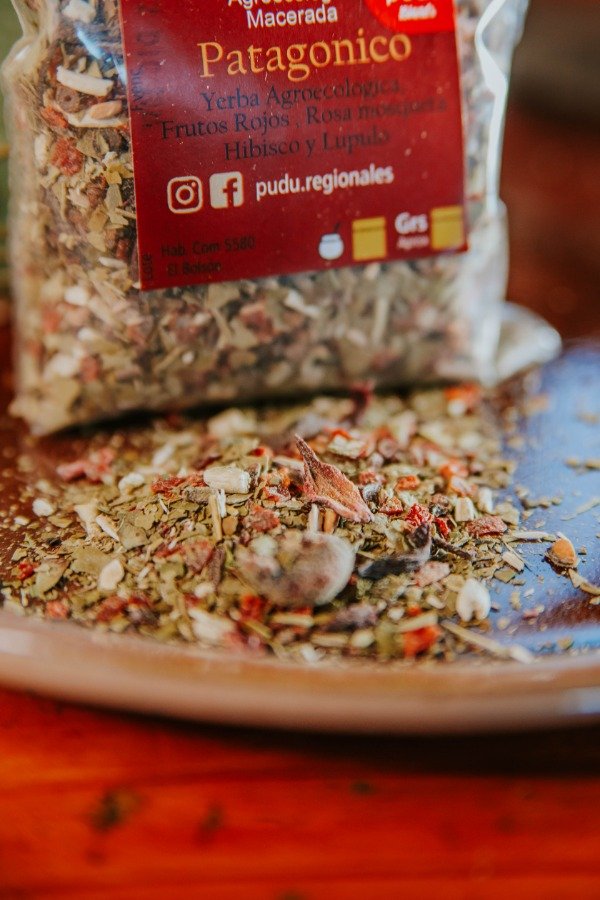 Producto - patagonico blends matero 40 grs cierre zipper
