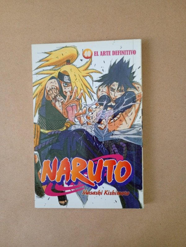 Producto - Naruto #40 El arte definitivo - Masashi Kishimoto - Larp 2016