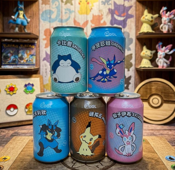 Producto - Gaseosa Pokemon Coleccionable Qdol (Ingrese para elegir modelo)