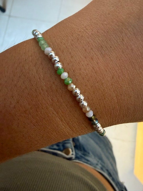 Producto - Pulse piedritas verdes - 18 cm