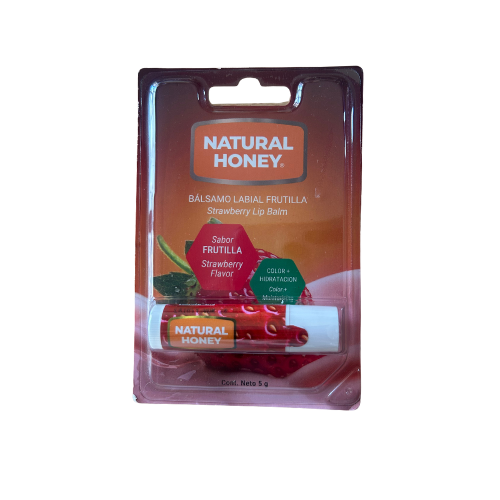Producto - Balsamo Labial Frutilla NATURAL HONEY