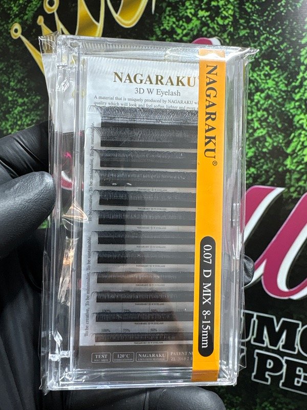 Producto - Pestañas NAGARAKU tecnológicas 3D W 0.07D mix