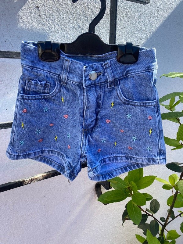 Producto - Short jean rayos