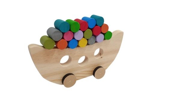 Producto - Barco de equilibrio con cilindros