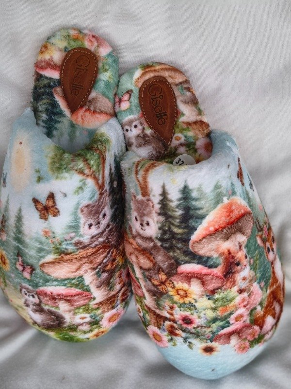 Producto - Natura. Pantuflas de polar soft