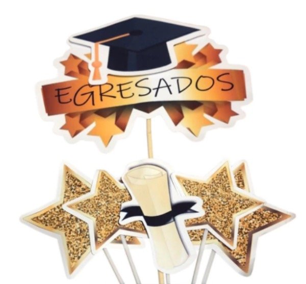 Producto - Topper Egresados x3U.