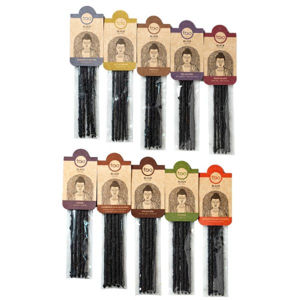 Producto - Sahumerios Línea Tao Black 5un - SAGRADA MADRE