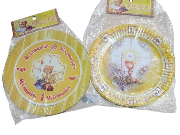Producto - PLATOS MI PRIMER COMUNION x10