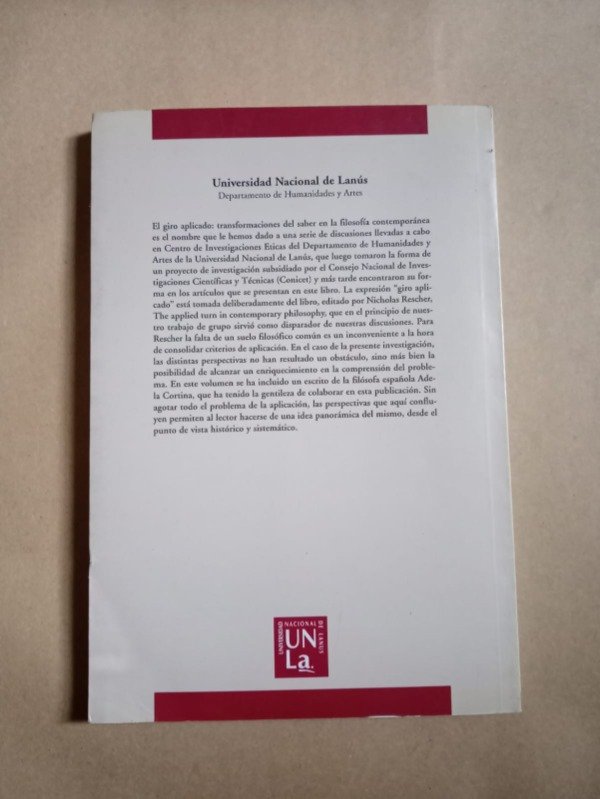 Producto - El giro aplicado - Cechetto / Casali / Cortina / Fernández - UNLa 2002 - 1