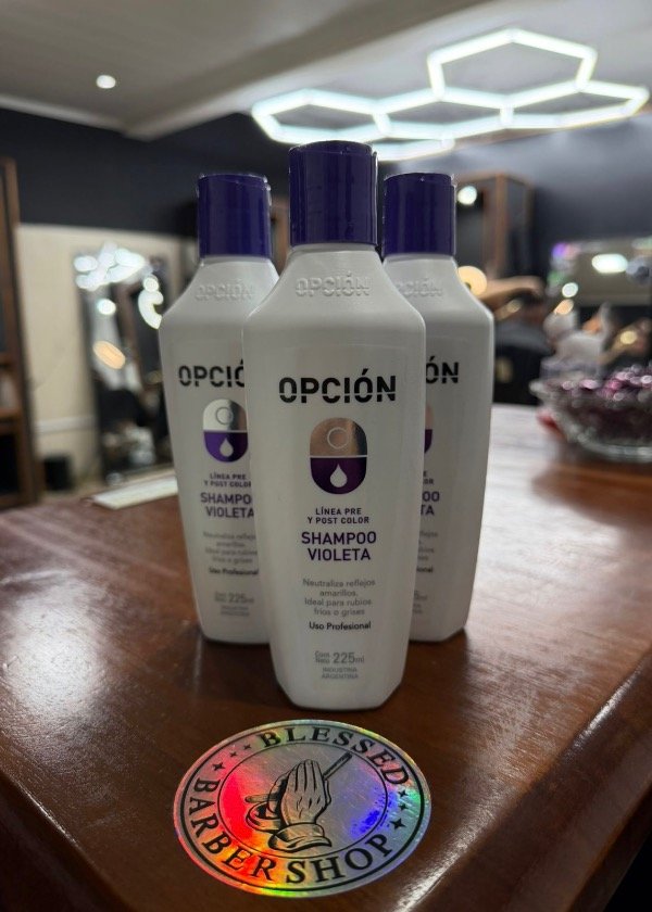 Producto - Shampoo matizador OPCIÓN