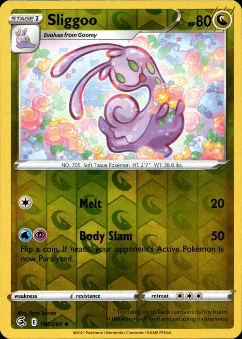 Producto - Sliggoo - 196/264 - Fusion Strike - Reverse Holo