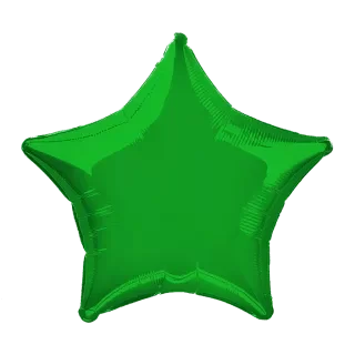 Producto - Estrella verde 18" x1