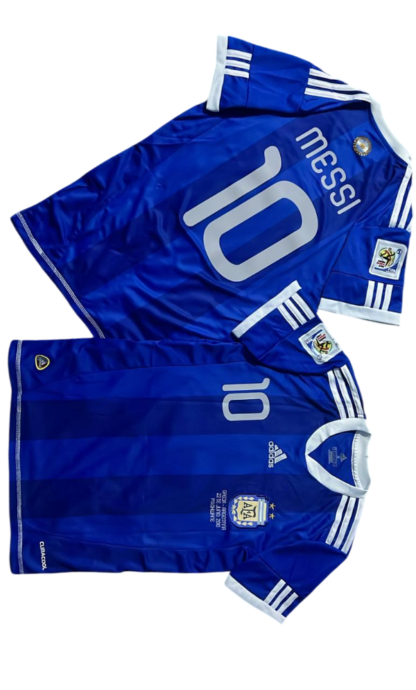 Producto - Camiseta Retro Messi AFA Selección Argentina 2010 Suplente