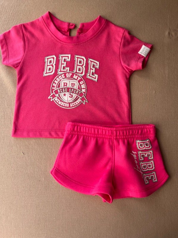 Producto - Conjunto para Niñas Marca BEBE Total Pink