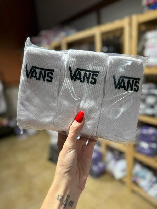 Producto - Docena Cerrada Vans Blanca