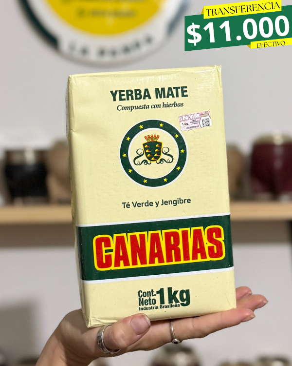 Producto - CANARIAS TE VERDE Y JENGIBRE 1 KG