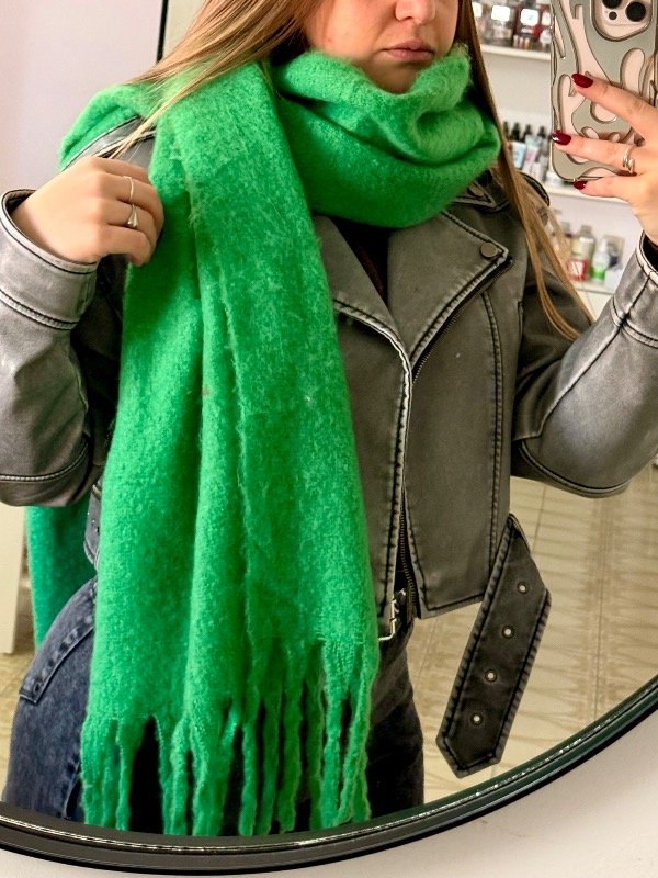 Producto - Bufandón verde