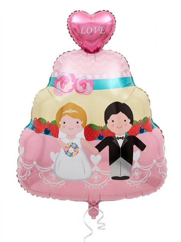 Producto - GLOBO TORTA NOVIOS 96 CM