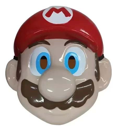 Producto - CARETA PERSONAJE RIGIDA MARIO BROS