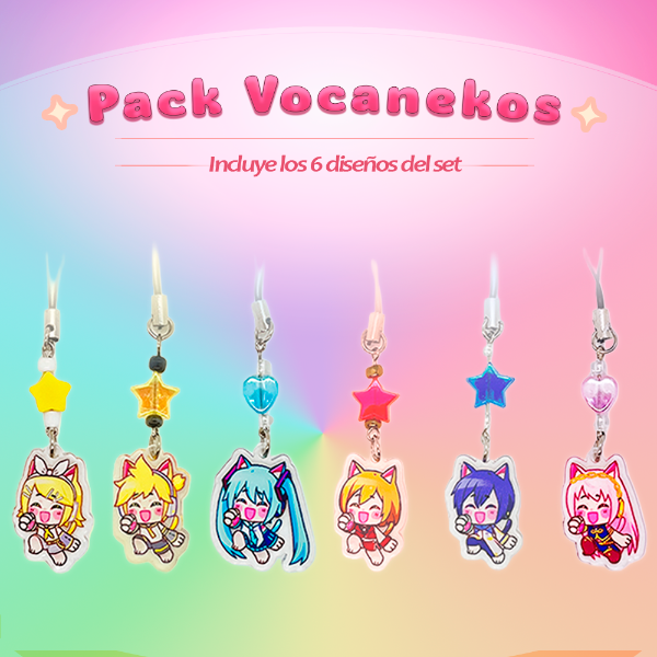 Producto - Pack Vocanekos (charms)