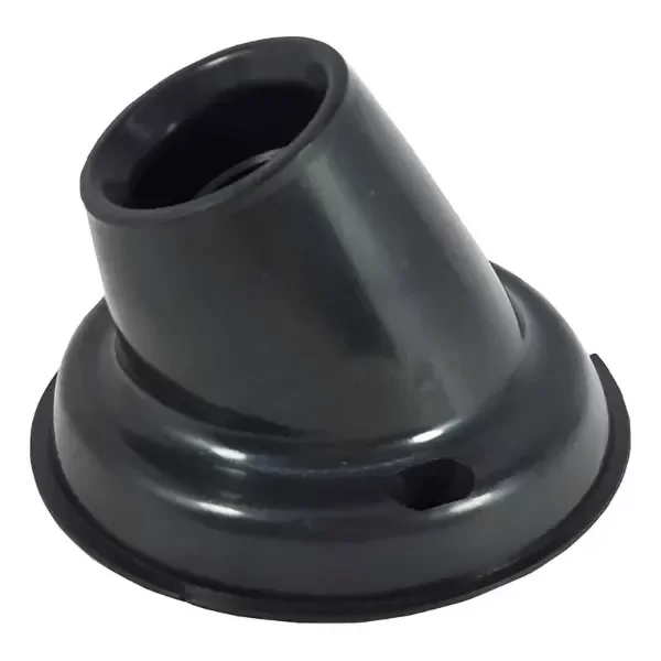 Producto - RECEPTACULO CURVO NEGRO (01126N)