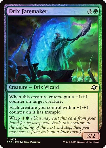 Producto - Drix Fatemaker #178 Foil  Edge of Eternities