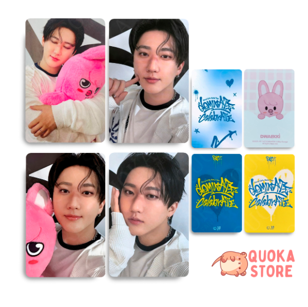 Producto - Photocards CHANGBIN Stray Kids - 'DominATE CelebrATE' (doble faz)
