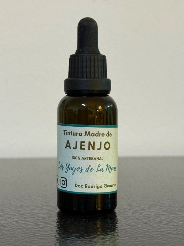 Producto - Tintura Madre de Ajenjo. Desparasitación. Los Yuyos de la Memé - 1