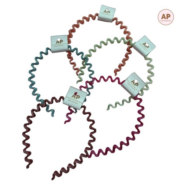 Producto - VINCHAS PLASTICAS ZIGZAG - AC2633