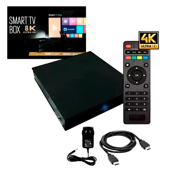 Producto - TV BOX SMART TV 8K ULTRA HD MQX-073 128 GB 8 RAM