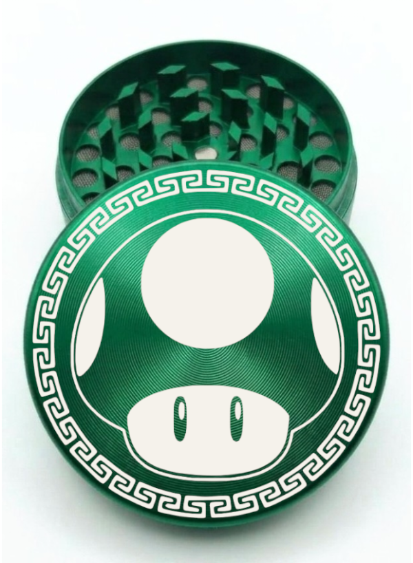 Producto - PICADOR METALICO 3 PIEZAS HONGO VERDE MARIO BROS