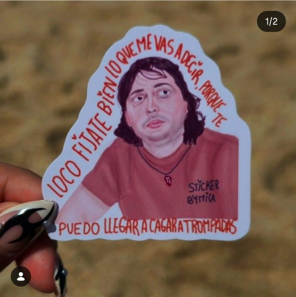 Producto - Sticker okupas