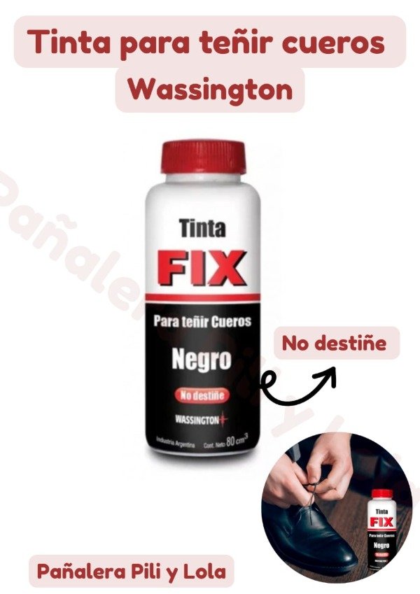 Producto - Tinta para teñir cueros Wassington-