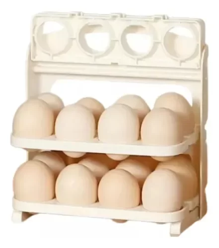 Producto - Huevera Plegable Organizador De Huevos Soporte Para Cocina MC5558