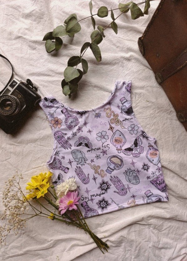 Producto - Musculosa Ana "Magia blanco"