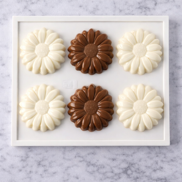 Producto - PLACA PLASTICA MARGARITAS X6