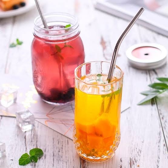 Producto - 4 sorbetes reutilizables + limpiador