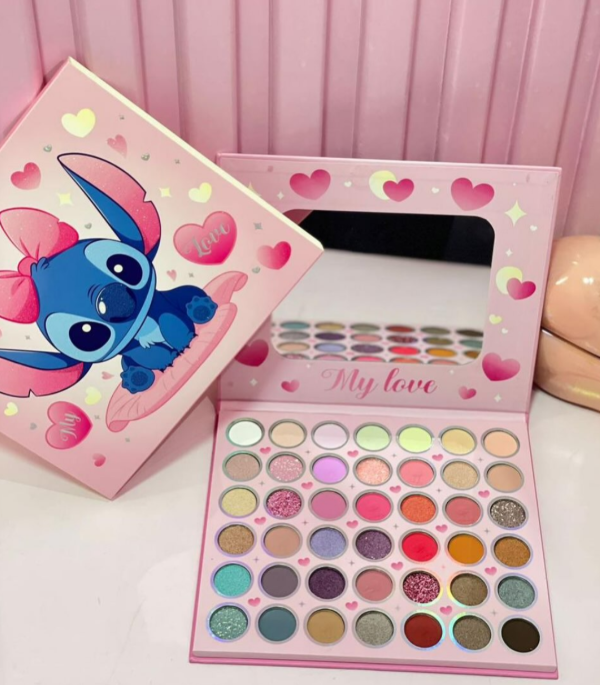 Producto - PALETA DE SOMBRA STITCH X42 COLORES ROSA