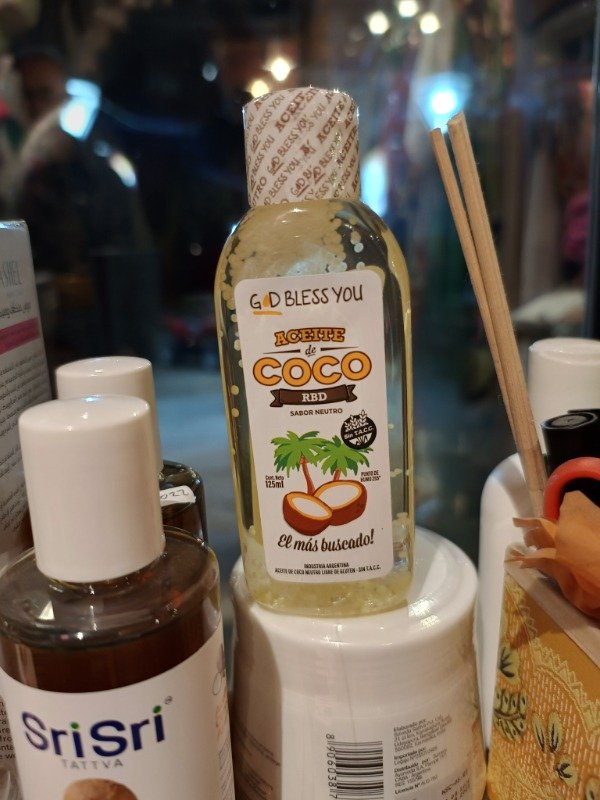 Producto - Aceite de Coco RBD - God Bless You -