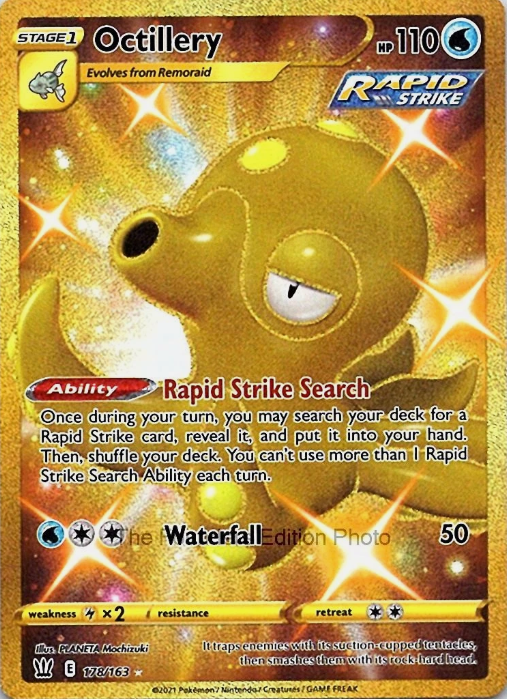 Producto - Octillery Secret Rare - 178/163 - Battle Styles - Holo