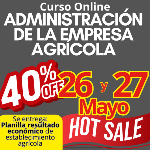 Producto - Curso Online Administración de la empresa agrícola