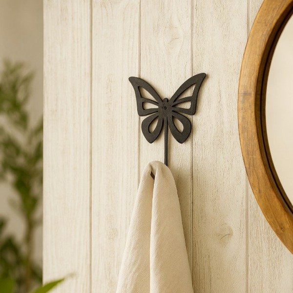 Producto - Perchero Individual Mariposa Calada - 3