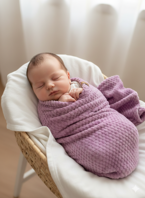 Producto - MANTA POLAR LILA