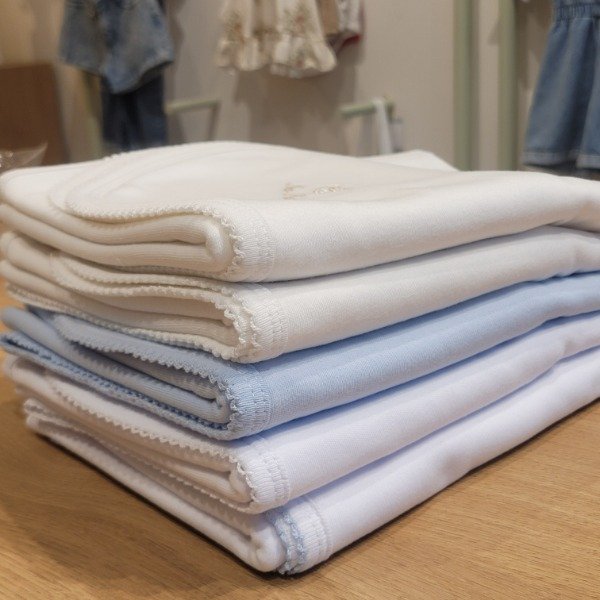 Producto - Mantas de algodón con picot