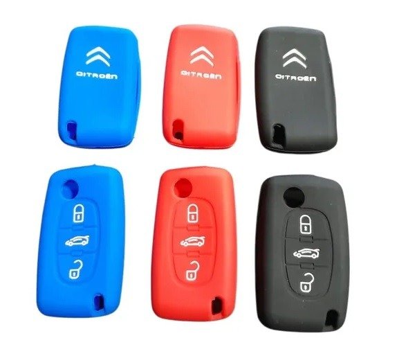 Producto - FUNDA CUBRE LLAVE CITROEN C4 PICASSO GRAND PICASSO 3 BOTONES