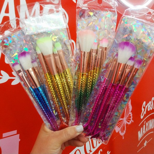 Producto - Set de brochas sirena