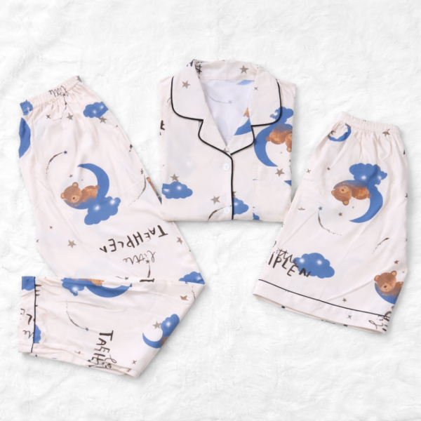 Producto - Pijama Camisero 3 Piezas