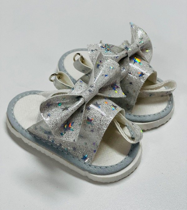 Producto - SANDALIAS MOÑO ESTRELLA GRIS